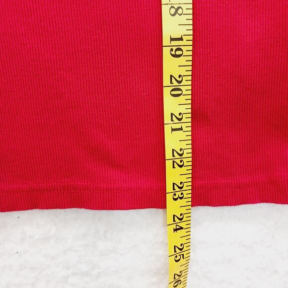 Blouse Size P Christmas Red Overlay Whimsycore Going-Out Top Maximalist Resort - Picture 4 of 10